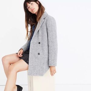 Madewell Herringbone Blazer coat